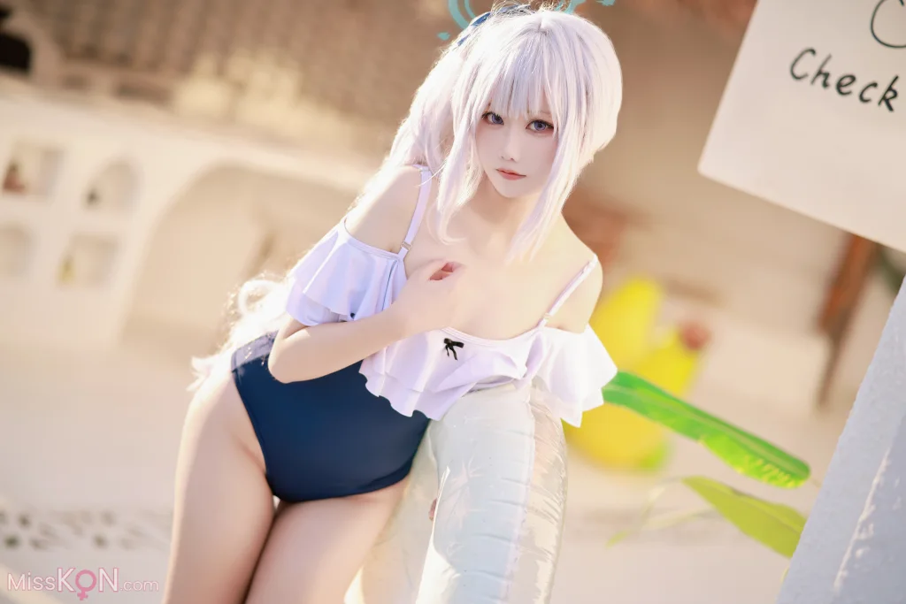 Coser@lunananya: 宫子泳装 (20 photos)