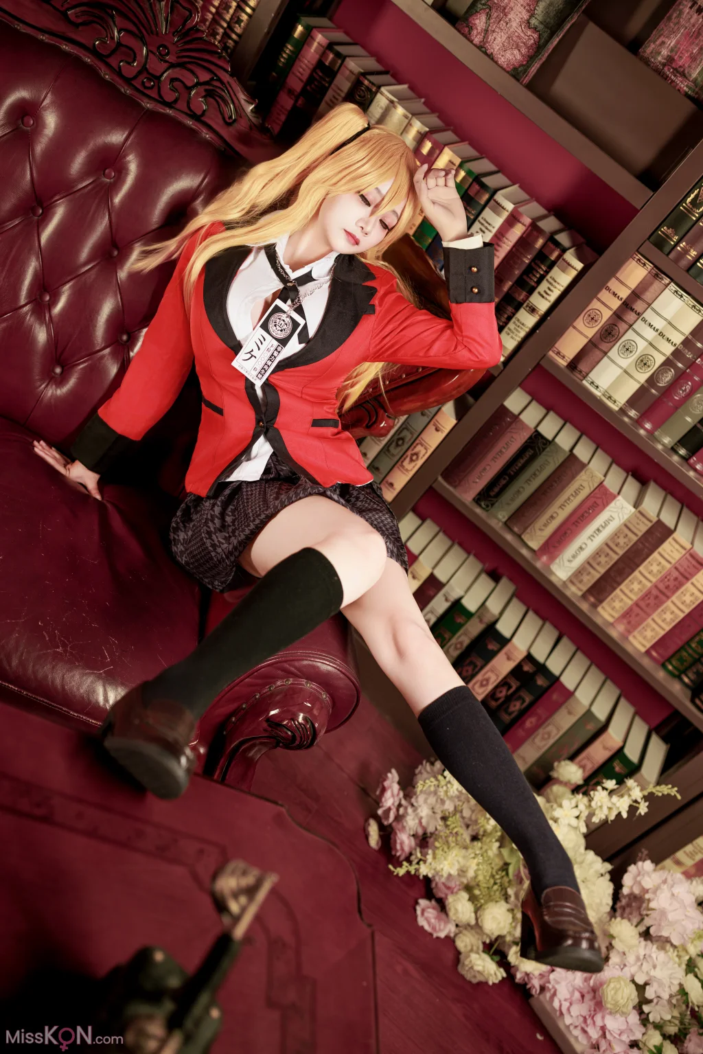 Coser@阿雪雪: 狂赌之渊 早乙女芽亚里 制服 (89 ảnh) - ( Page 1 / 5 )