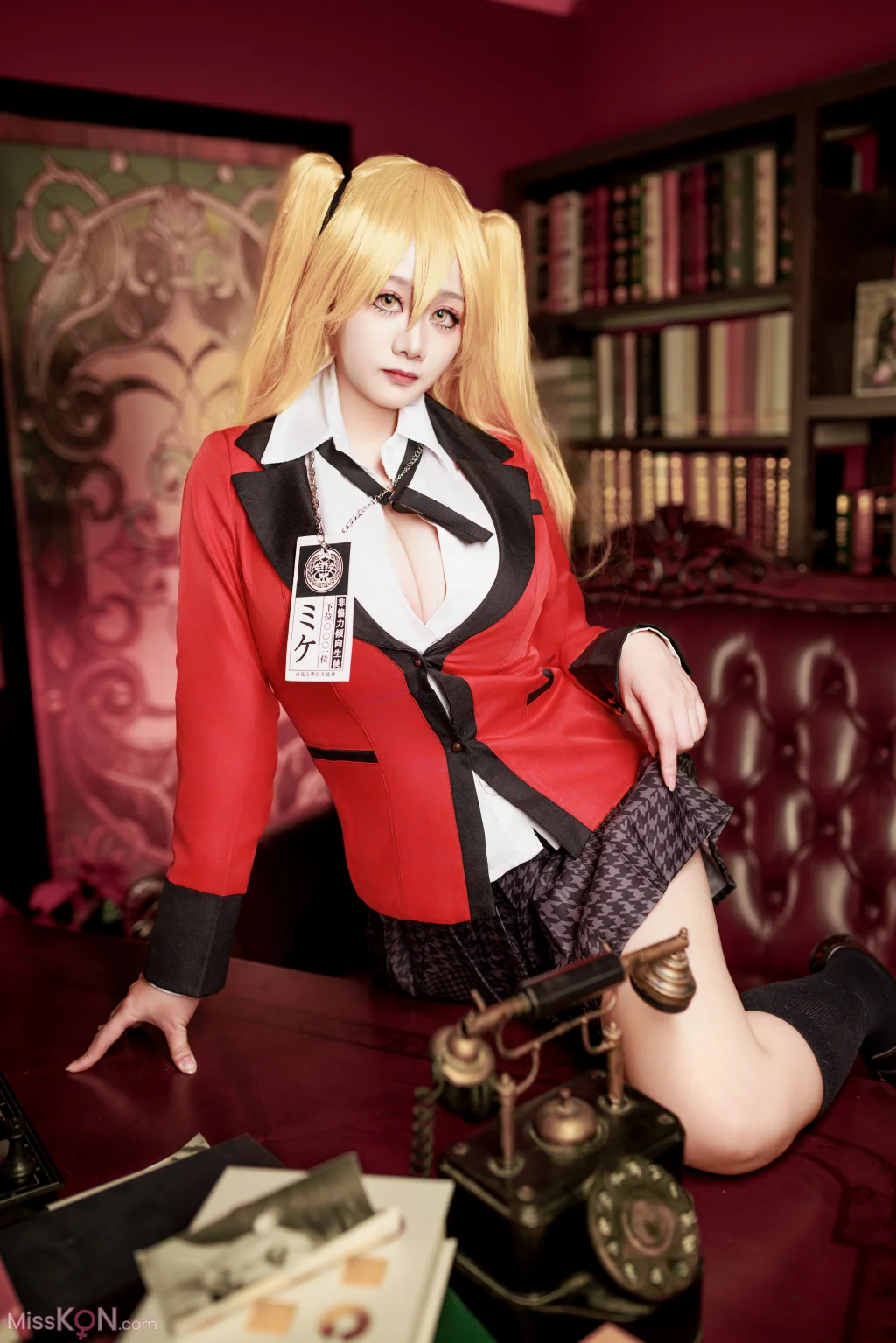 Coser@阿雪雪: 狂赌之渊 早乙女芽亚里 制服 (89 ảnh) - ( Page 1 / 5 )