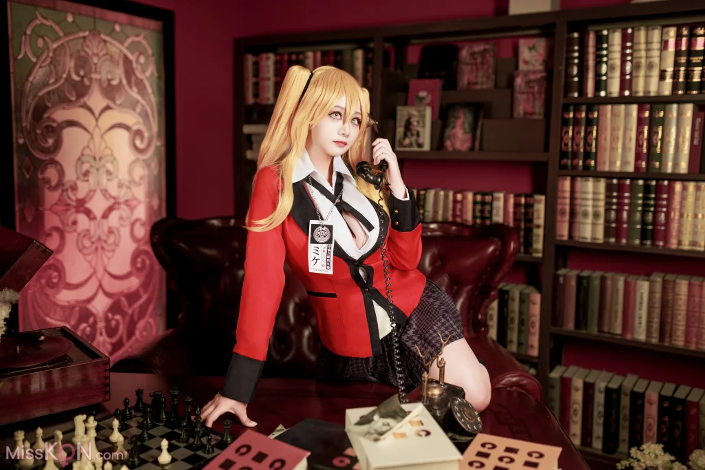 Coser@阿雪雪: 狂赌之渊 早乙女芽亚里 制服 (89 ảnh) - ( Page 1 / 5 )