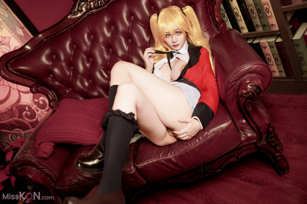 Coser@阿雪雪: 狂赌之渊 早乙女芽亚里 制服 (89 photos)