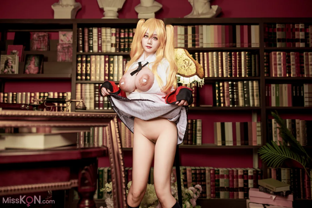 Coser@阿雪雪: 狂赌之渊 早乙女芽亚里 制服 (89 photos)