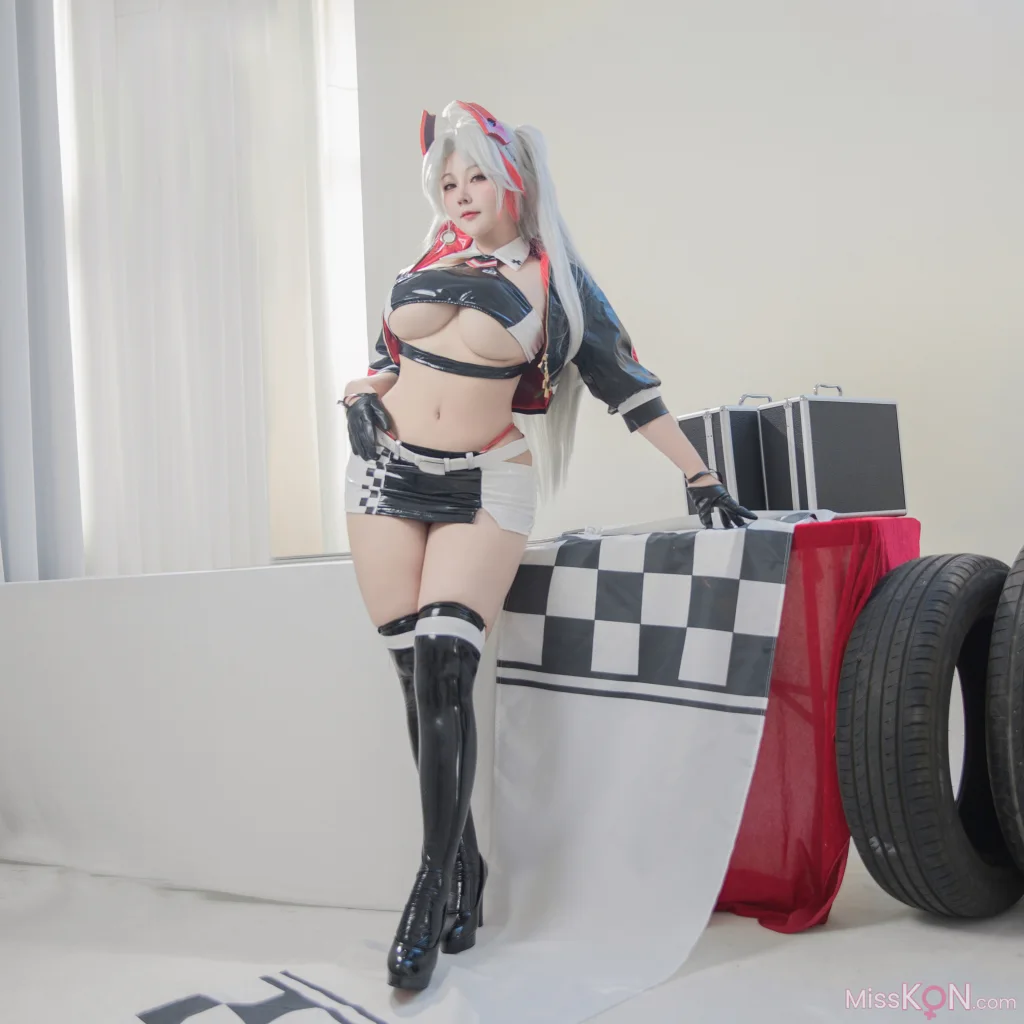 Coser@KANEKO_咔喵: 欧根亲王 赛车服 (36 photos )