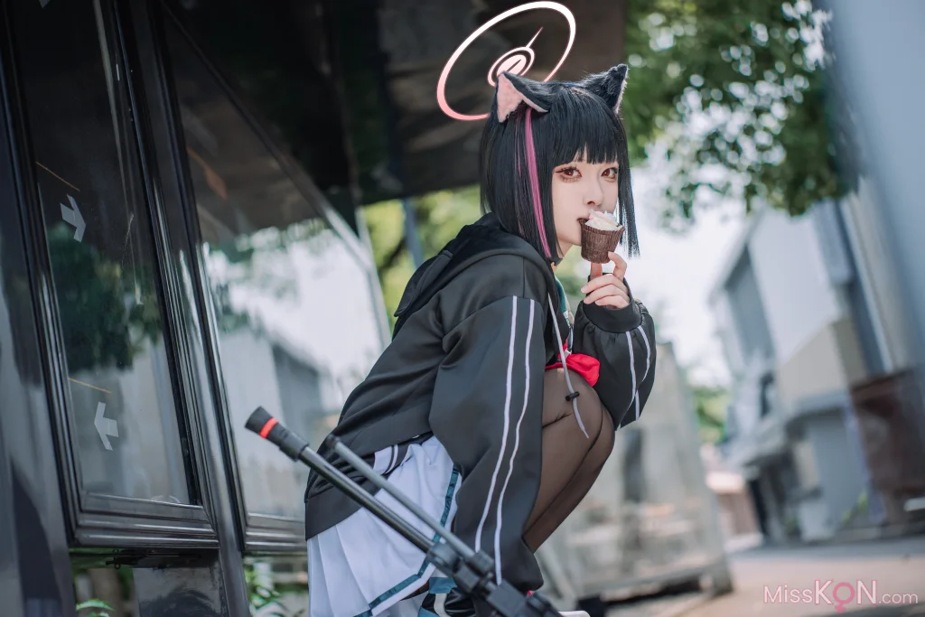 Coser@矢量鱼: 杏山和纱 (18 photos)