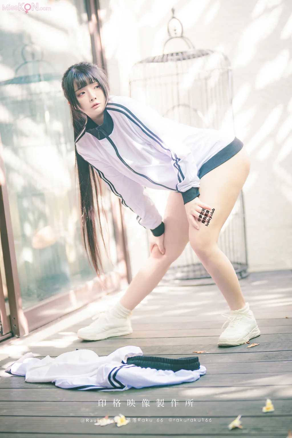 Coser@落落Raku: 锻炼日 Exercise Day (61 photos )