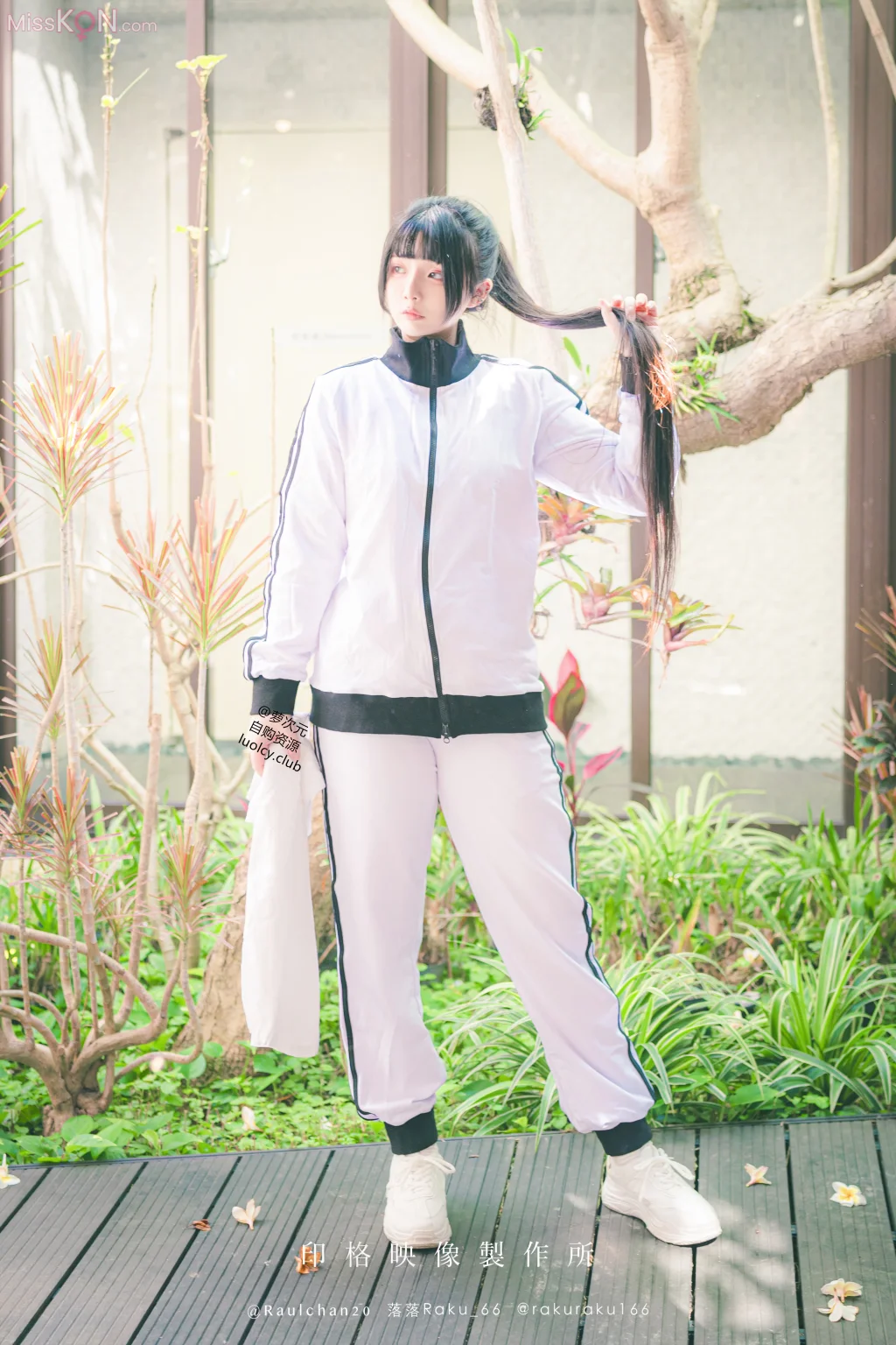 Coser@落落Raku: 锻炼日 Exercise Day (61 photos )