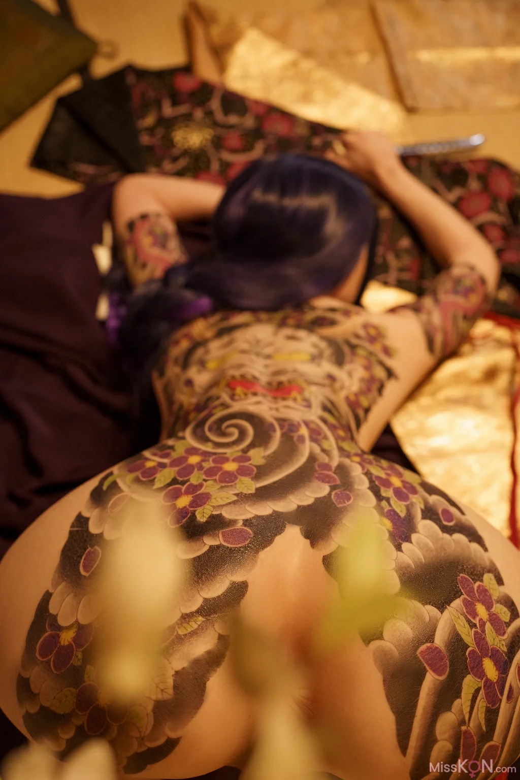 Coser@Vinnegal: Raiden Shogun Kimono (48 photos)