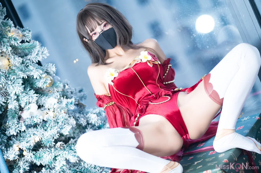 Coser@职业奶妈三水子: 圣诞礼物 (20 ảnh)