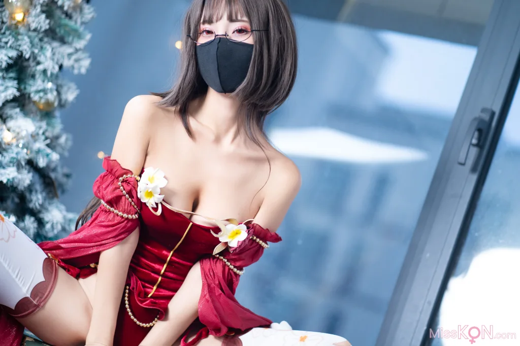 Coser@职业奶妈三水子: 圣诞礼物 (20 ảnh)