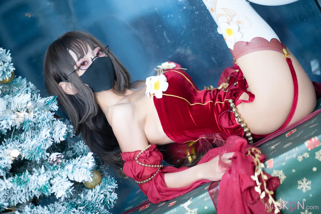 Coser@职业奶妈三水子: 圣诞礼物 (20 ảnh)
