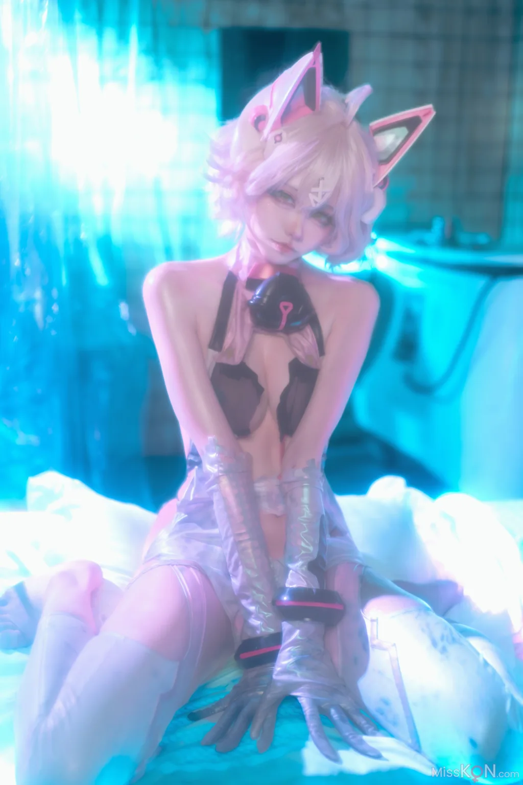 Coser@安食Ajiki: 交错战线——绯猁 (31 photos)