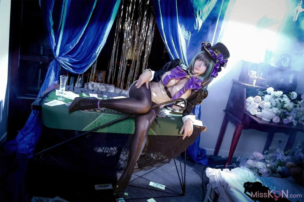 Coser@九曲Jean: 柴郡绚烂夜梦 (40 photos)