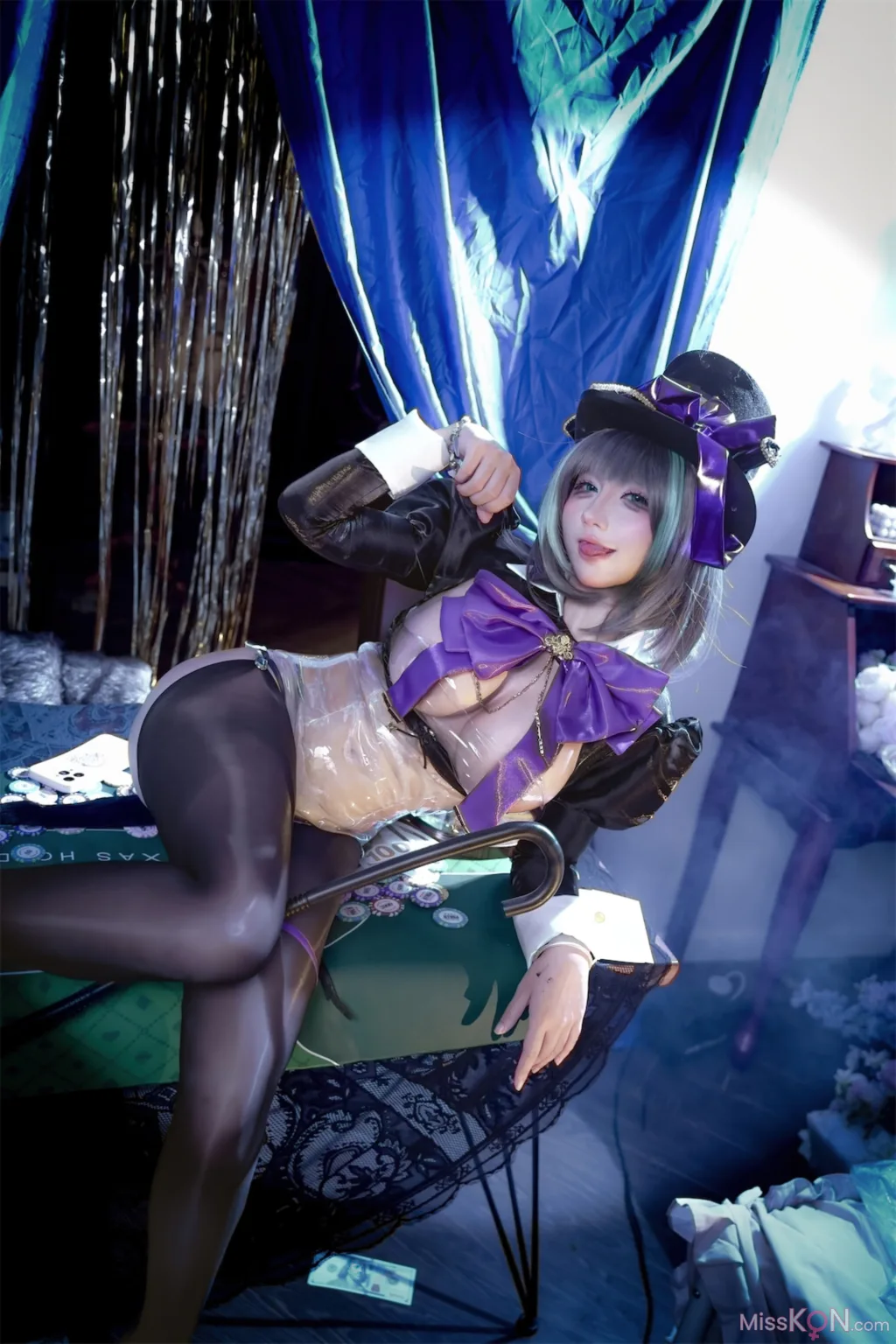Coser@九曲Jean: 柴郡绚烂夜梦 (40 photos)