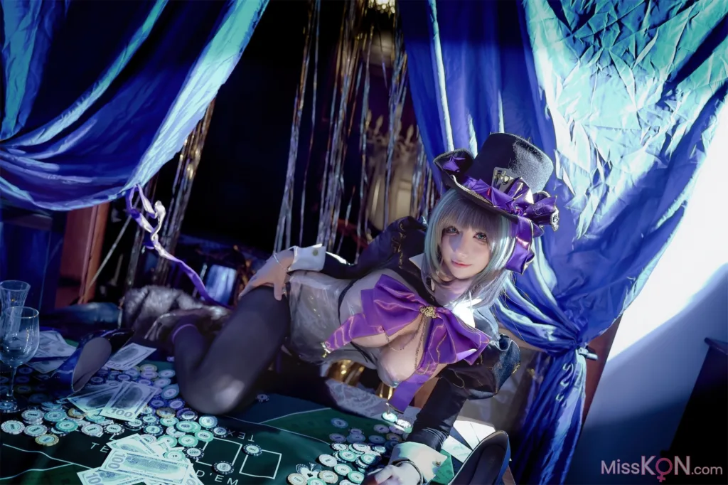 Coser@九曲Jean: 柴郡绚烂夜梦 (40 photos)