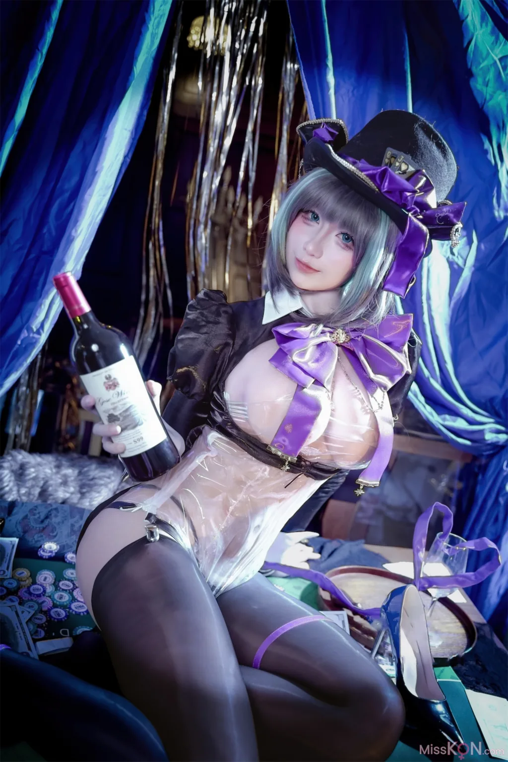 Coser@九曲Jean: 柴郡绚烂夜梦 (40 photos)