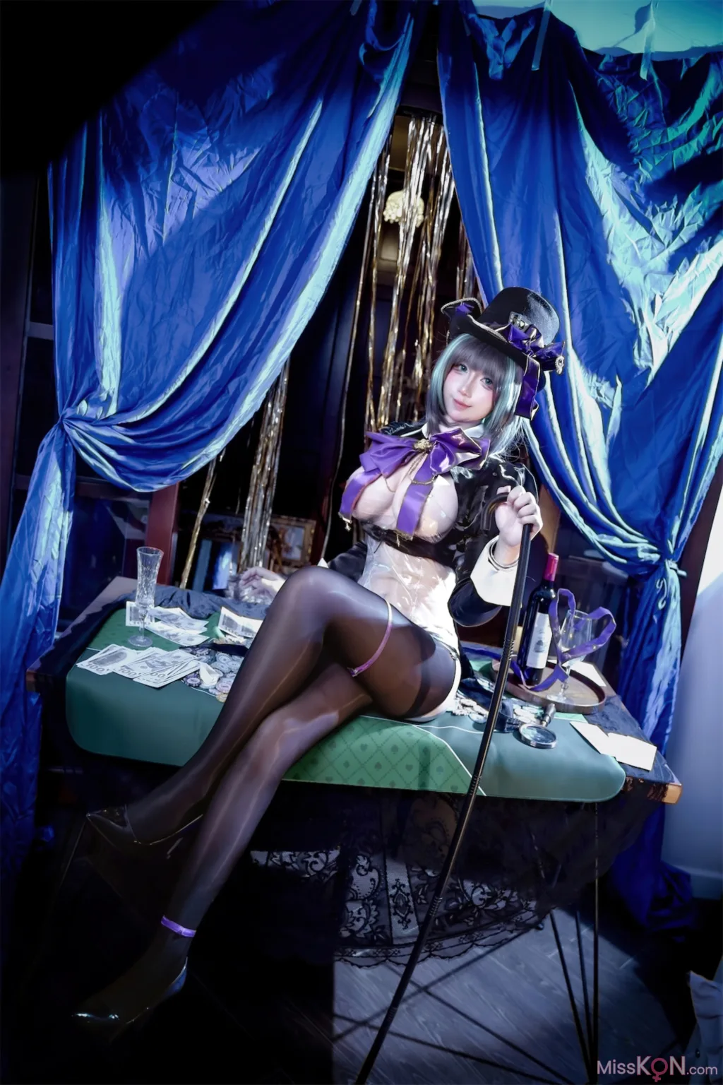 Coser@九曲Jean: 柴郡绚烂夜梦 (40 photos)