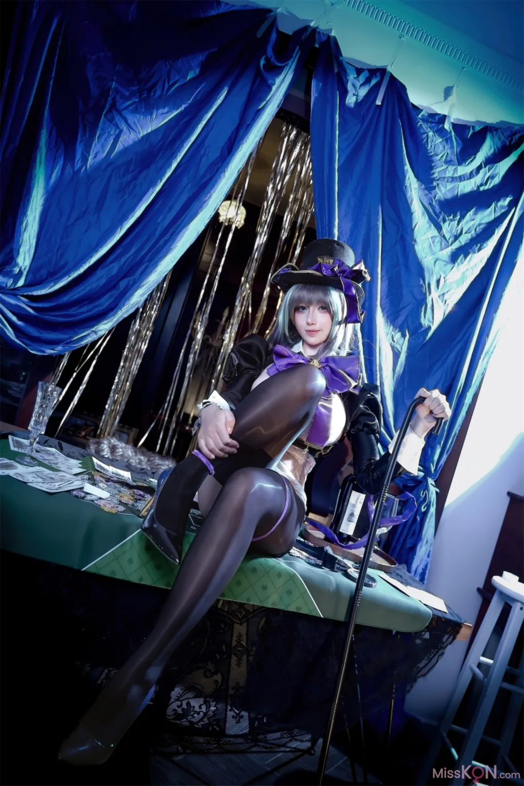 Coser@九曲Jean: 柴郡绚烂夜梦 (40 photos)