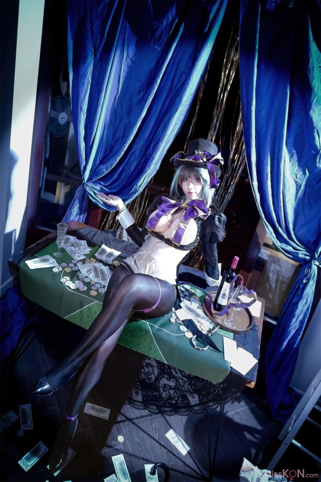 Coser@九曲Jean: 柴郡绚烂夜梦 (40 photos)