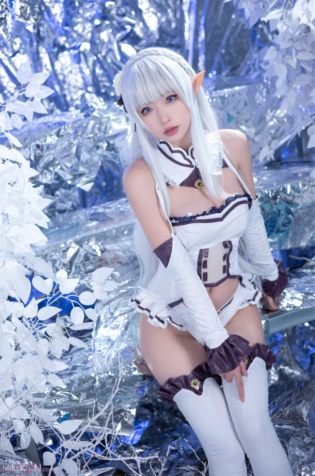 Coser@清水由乃: 重生之我是艾米莉亚 (41 ảnh)