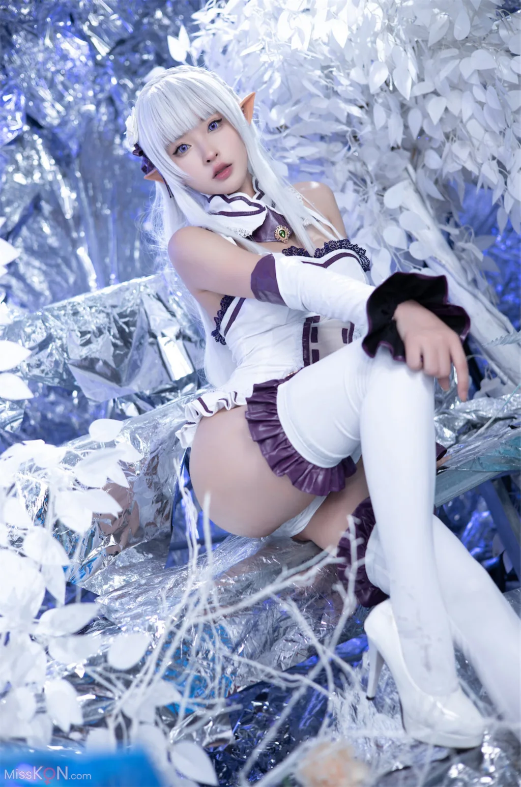 Coser@清水由乃: 重生之我是艾米莉亚 (41 ảnh)