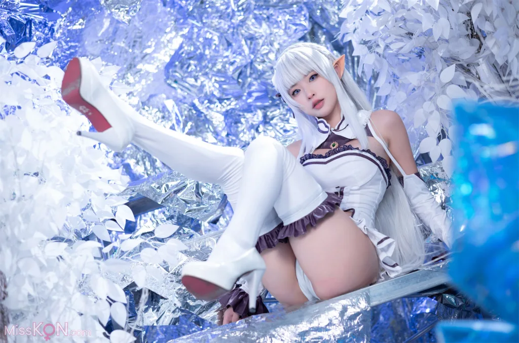 Coser@清水由乃: 重生之我是艾米莉亚 (41 ảnh)