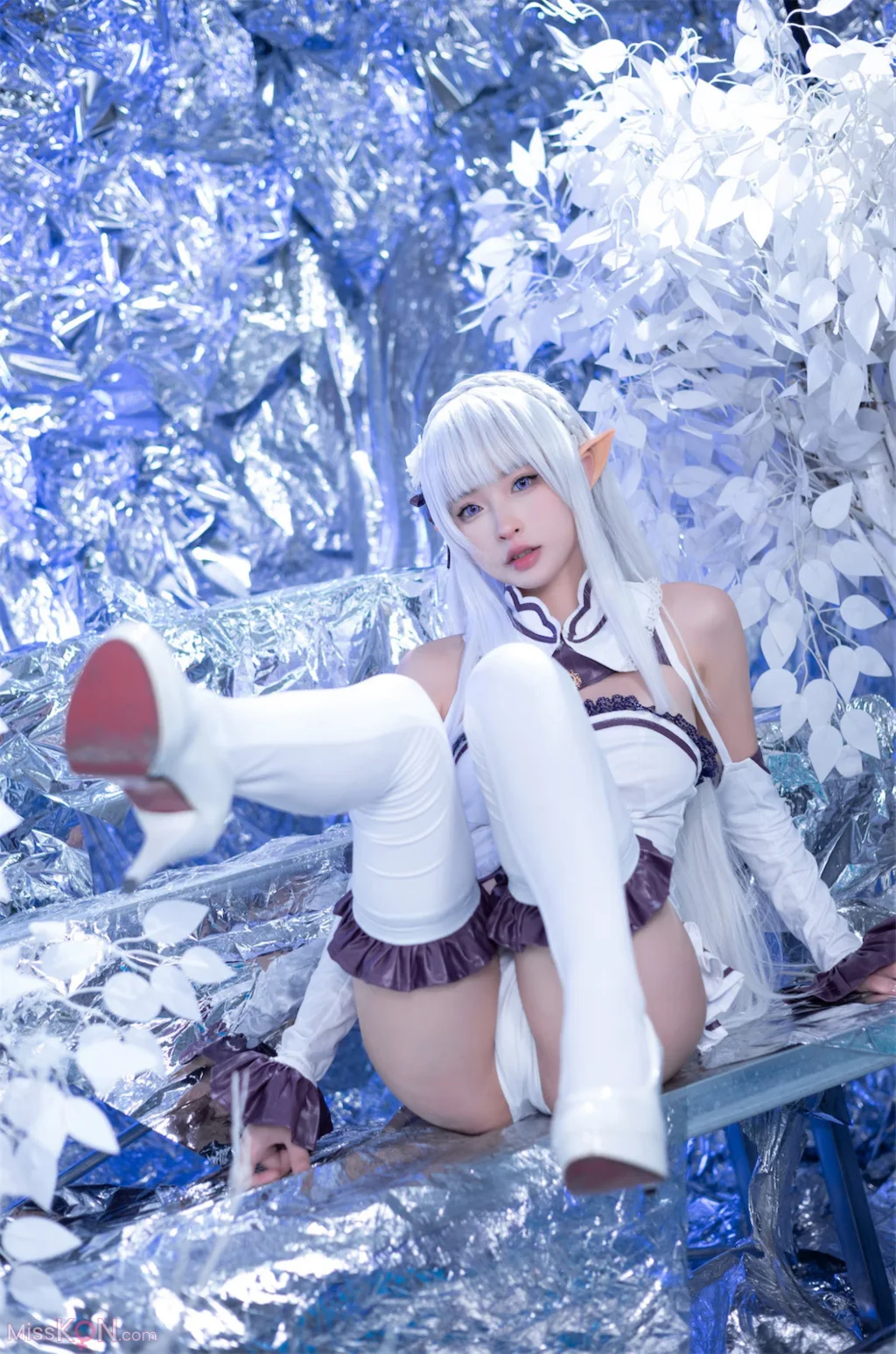 Coser@清水由乃: 重生之我是艾米莉亚 (41 ảnh)
