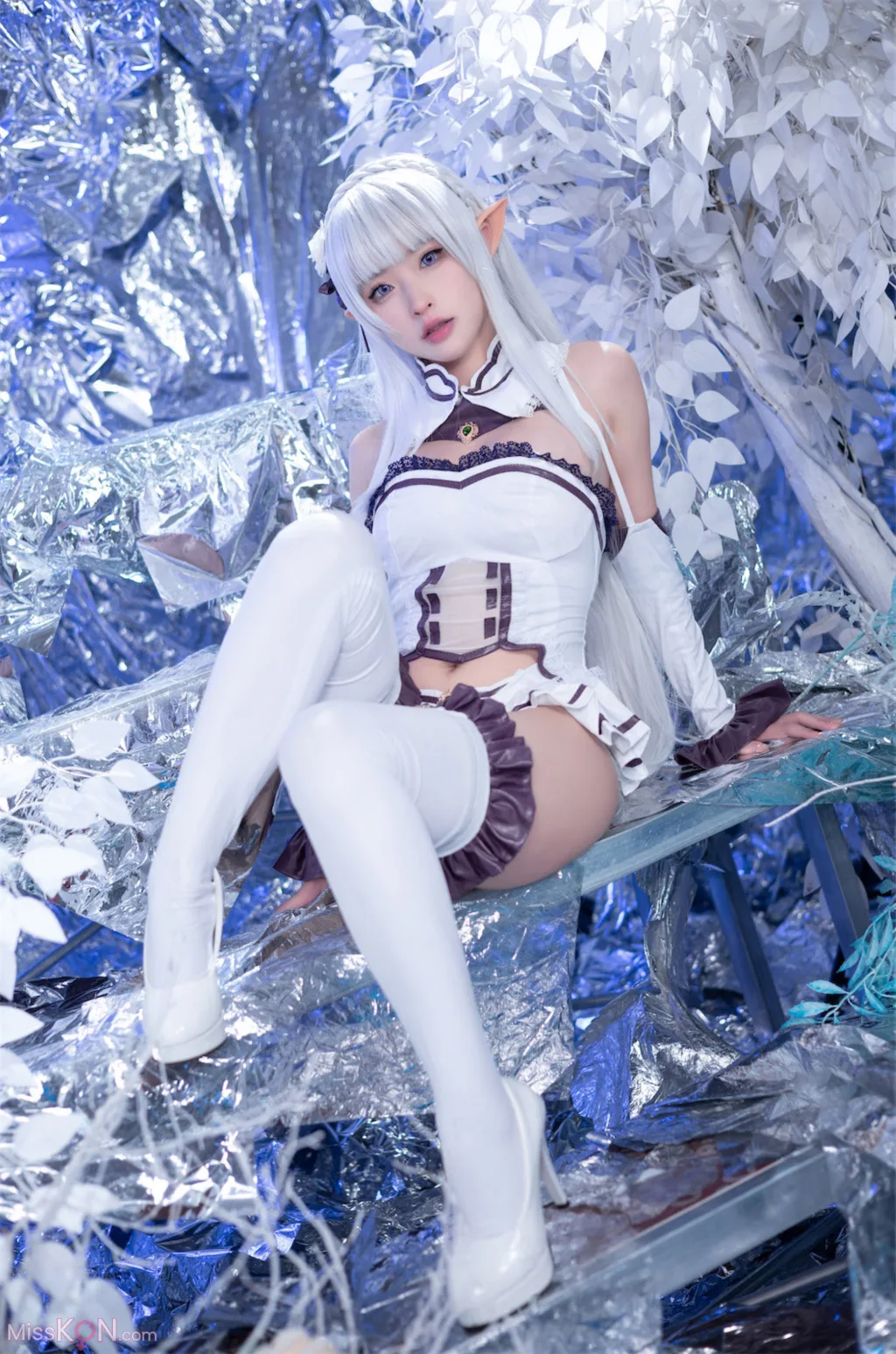 Coser@清水由乃: 重生之我是艾米莉亚 (41 ảnh)