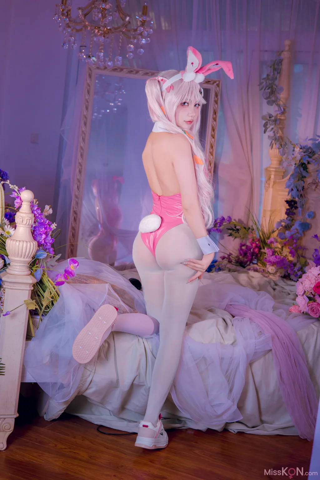 Coser@是一只熊仔吗: Nikke爱丽丝兔女郎 (50 photos)