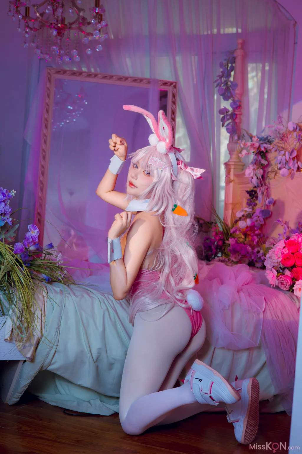 Coser@是一只熊仔吗: Nikke爱丽丝兔女郎 (50 photos)