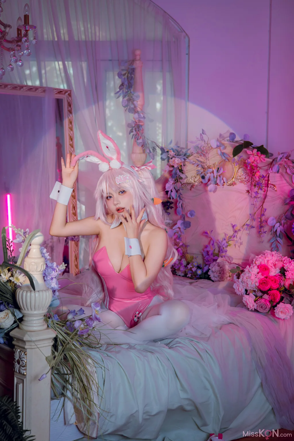 Coser@是一只熊仔吗: Nikke爱丽丝兔女郎 (50 photos)