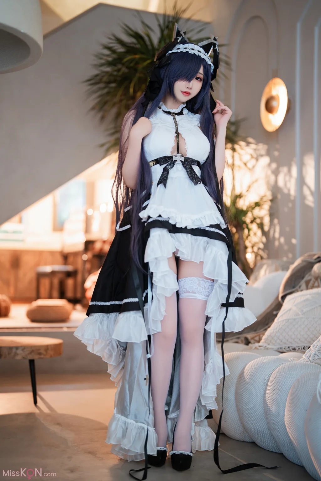 Coser@面饼仙儿: 碧蓝航线 奥古斯特 女仆 (43 photos) – Page 3