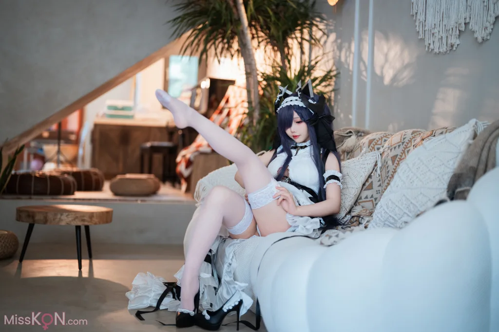 Coser@面饼仙儿: 碧蓝航线 奥古斯特 女仆 (43 photos) – Page 3