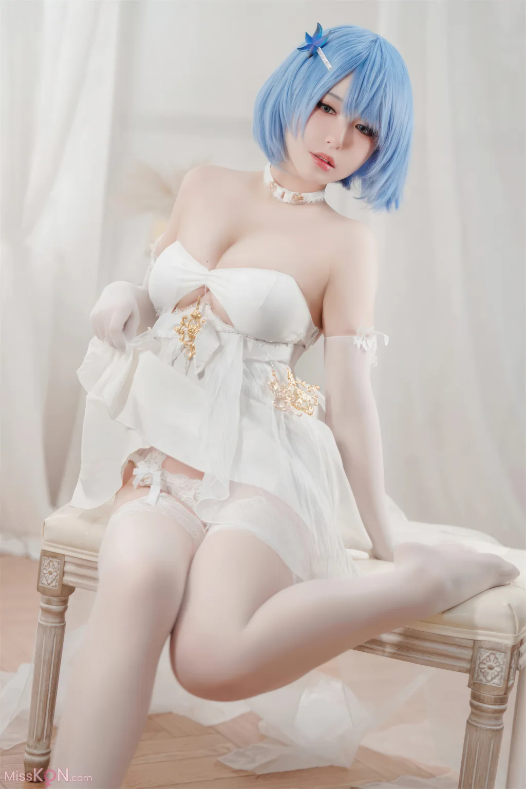 Coser@半半子: 碧蓝航线 恰巴耶夫 白骑兵的旋律 礼服 (64 ảnh + 2 videos)