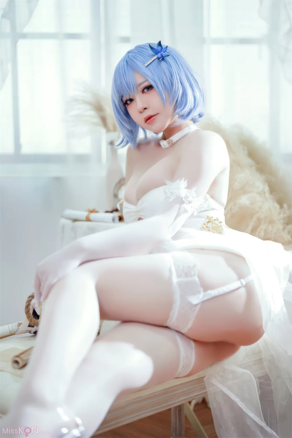 Coser@半半子: 碧蓝航线 恰巴耶夫 白骑兵的旋律 礼服 (64 ảnh + 2 videos)