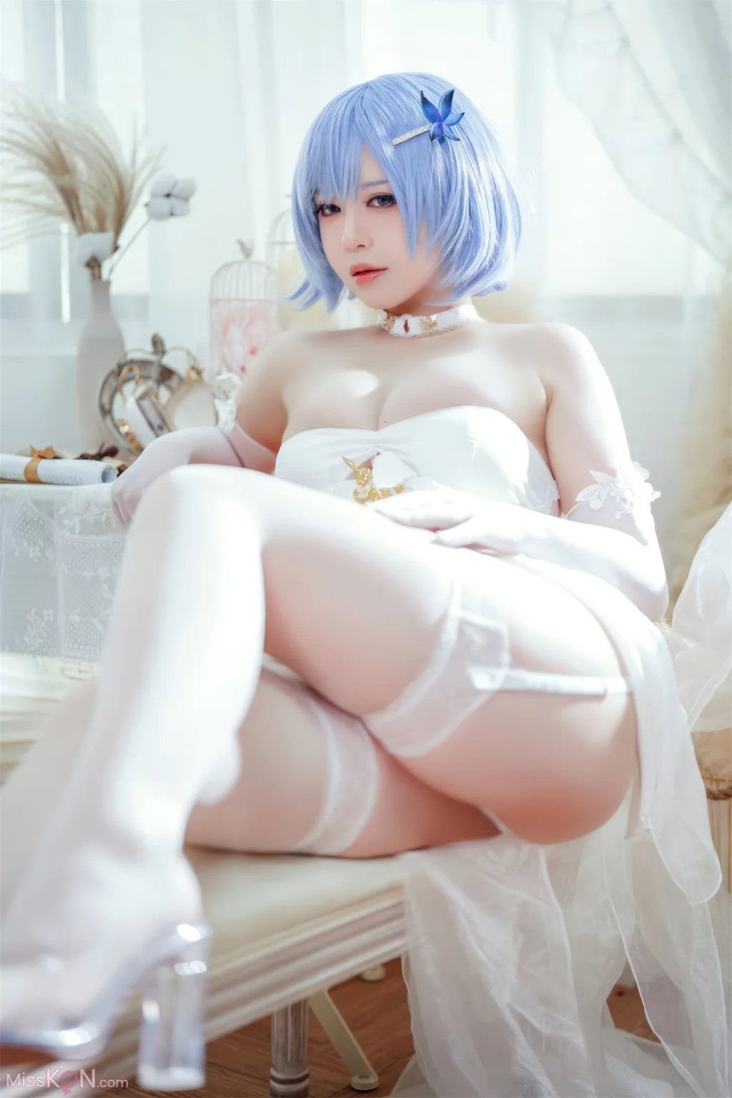 Coser@半半子: 碧蓝航线 恰巴耶夫 白骑兵的旋律 礼服 (64 ảnh + 2 videos)