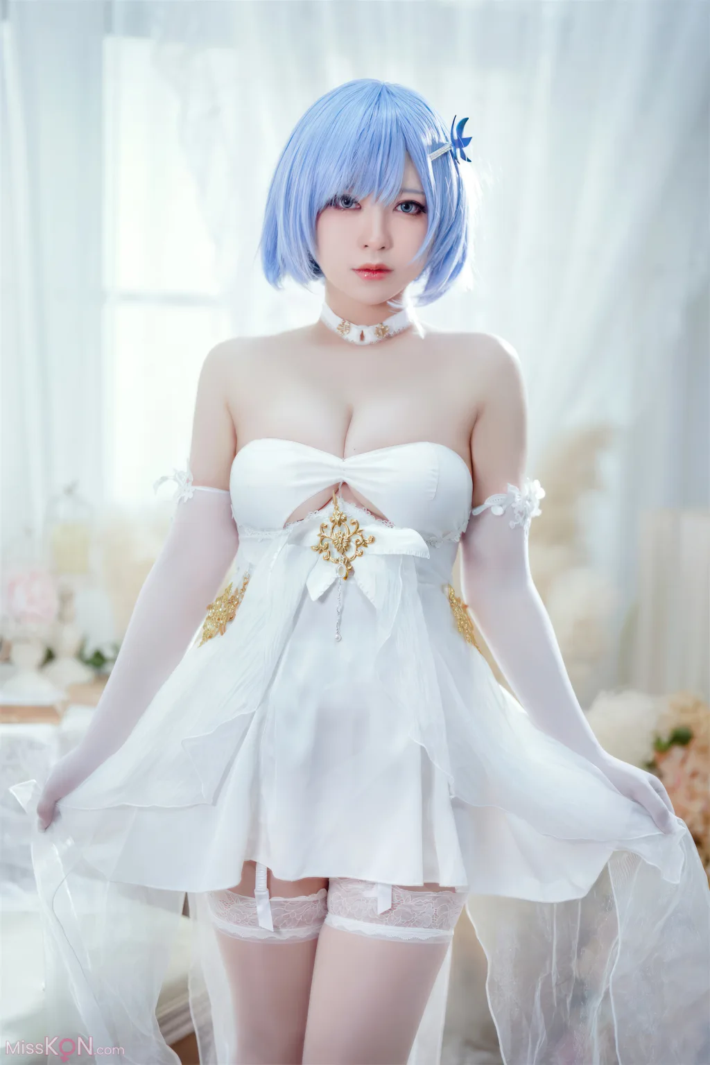 Coser@半半子: 碧蓝航线 恰巴耶夫 白骑兵的旋律 礼服 (64 ảnh + 2 videos)