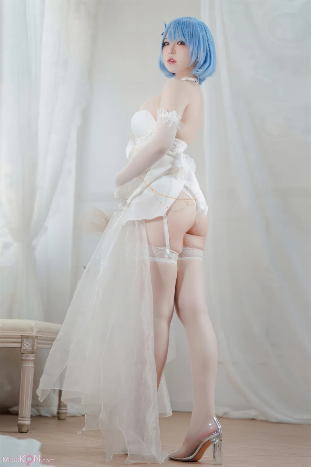 Coser@半半子: 碧蓝航线 恰巴耶夫 白骑兵的旋律 礼服 (64 photos + 2 videos)