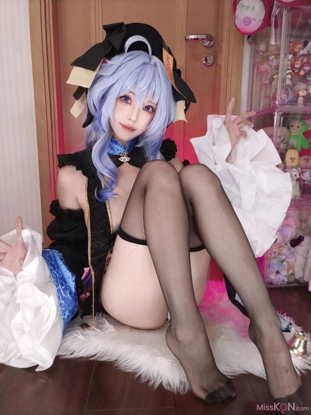 Coser@蜜汁猫裘: 原神 甘雨 国风小僵尸 (47 ảnh + 2 videos)