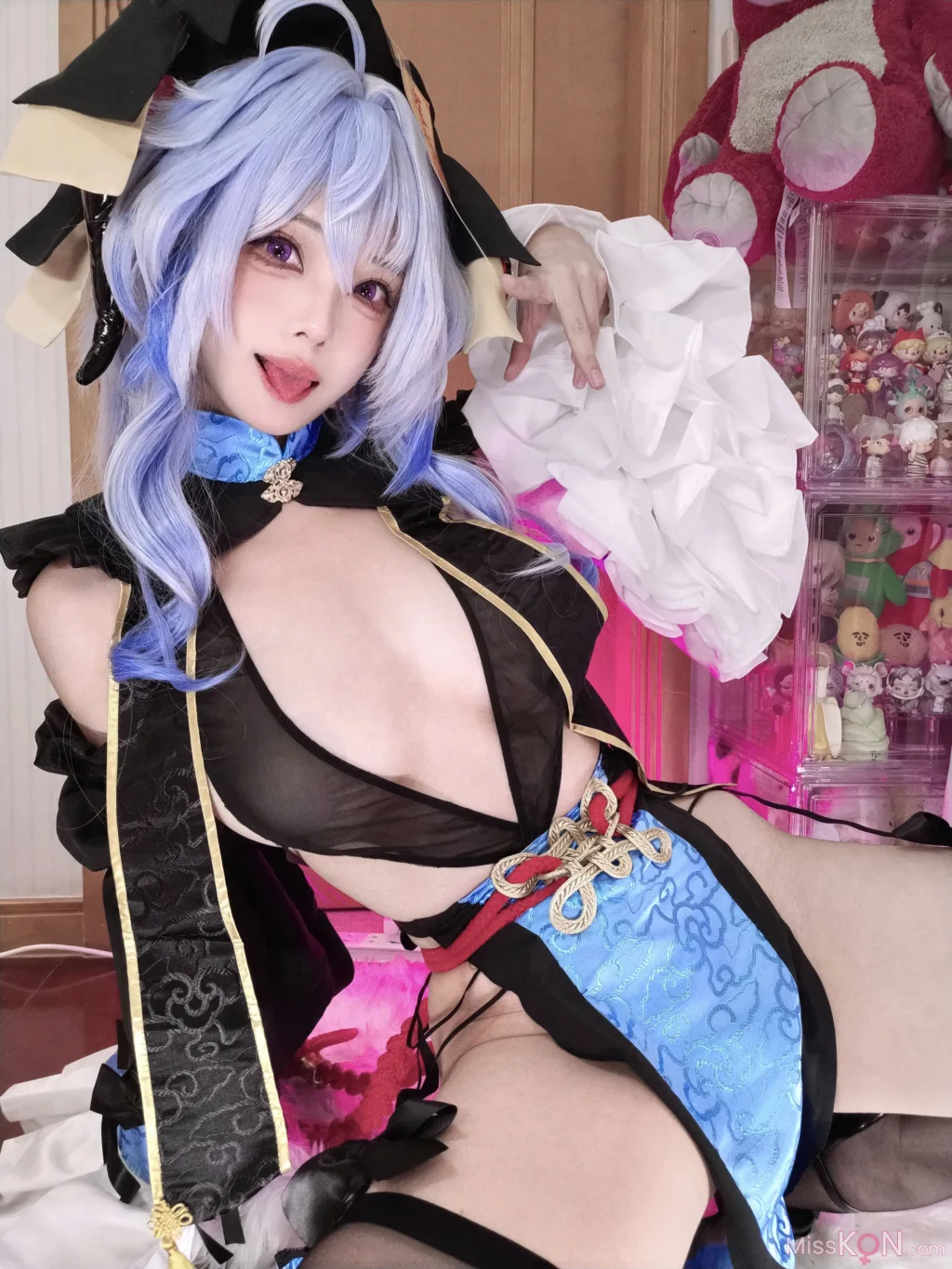 Coser@蜜汁猫裘: 原神 甘雨 国风小僵尸 (47 ảnh + 2 videos)