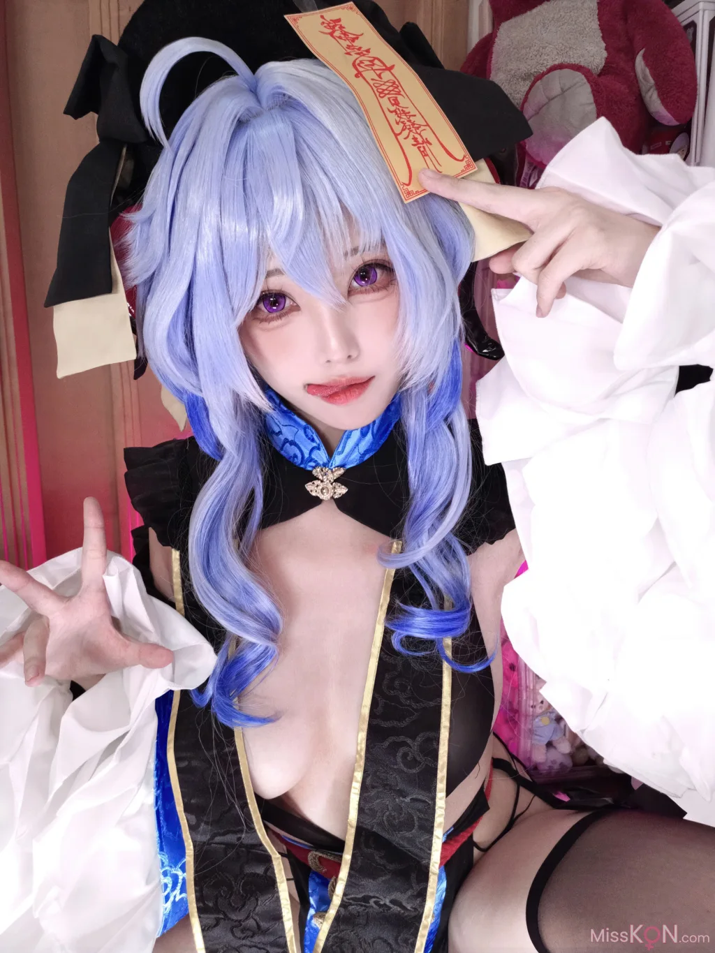Coser@蜜汁猫裘: 原神 甘雨 国风小僵尸 (47 ảnh + 2 videos)
