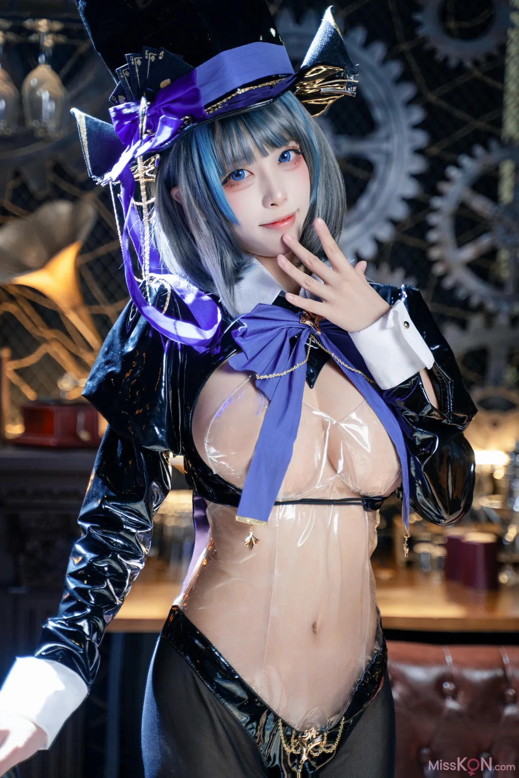 Coser@三無人型: 碧蓝航线 柴郡绚烂夜梦 (40 ảnh)