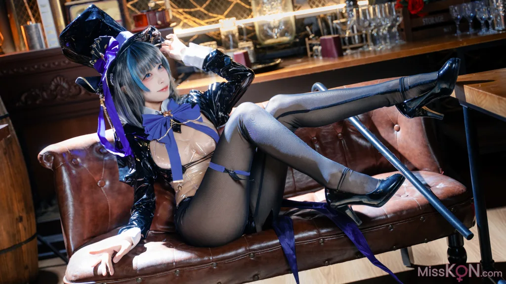 Coser@三無人型: 碧蓝航线 柴郡绚烂夜梦 (40 ảnh)