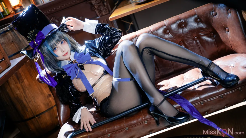Coser@三無人型: 碧蓝航线 柴郡绚烂夜梦 (40 ảnh)