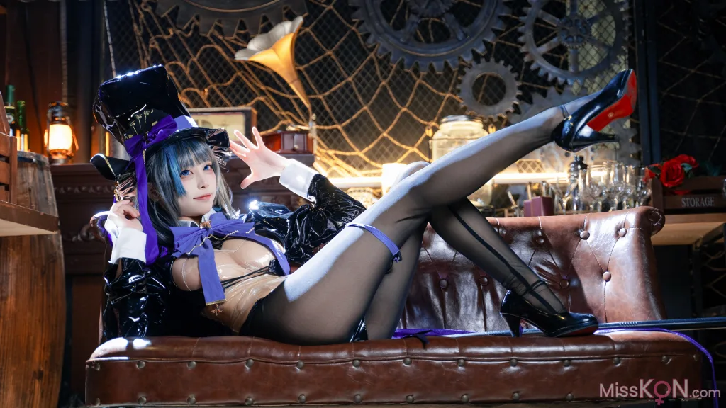 Coser@三無人型: 碧蓝航线 柴郡绚烂夜梦 (40 ảnh)
