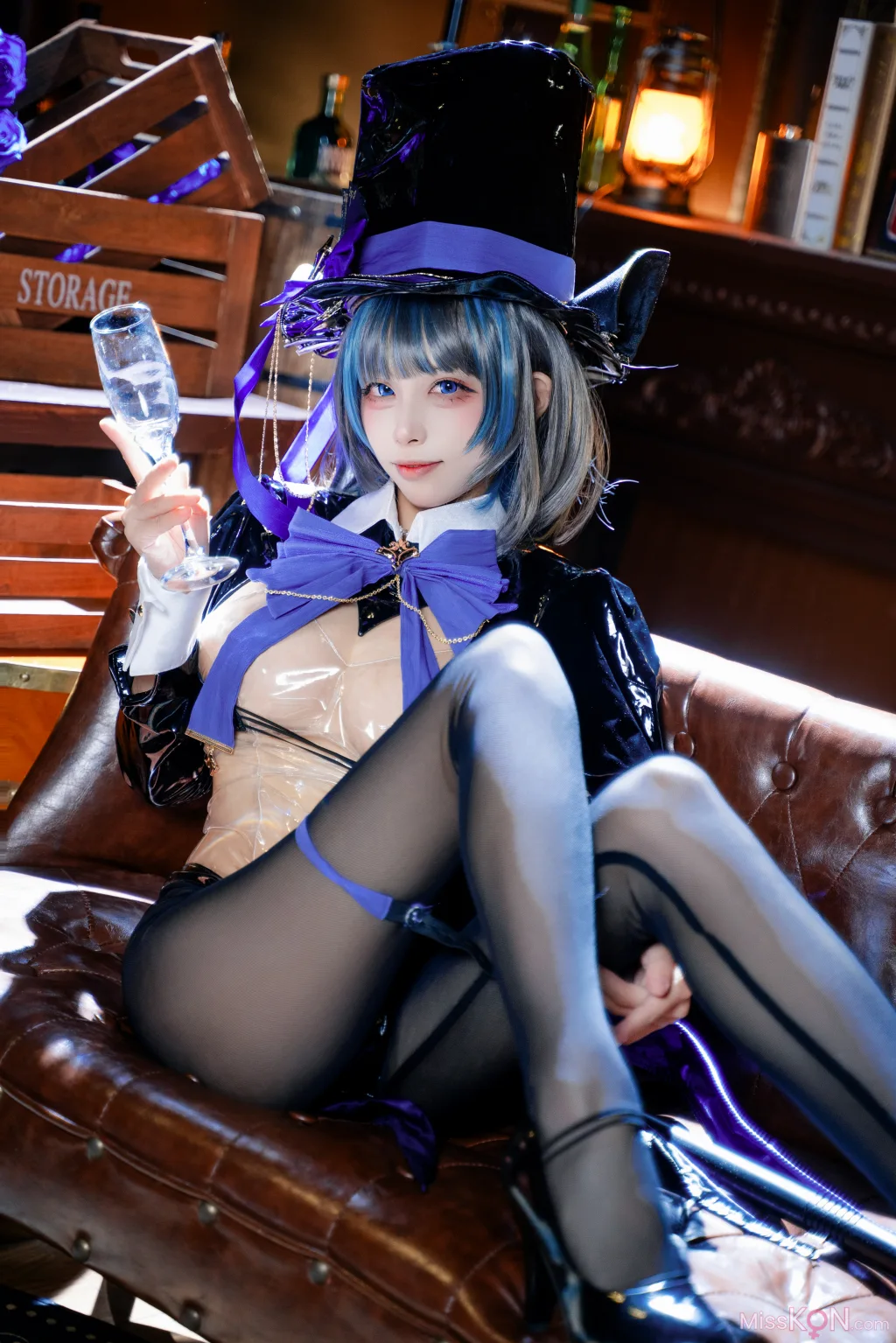 Coser@三無人型: 碧蓝航线 柴郡绚烂夜梦 (40 ảnh)