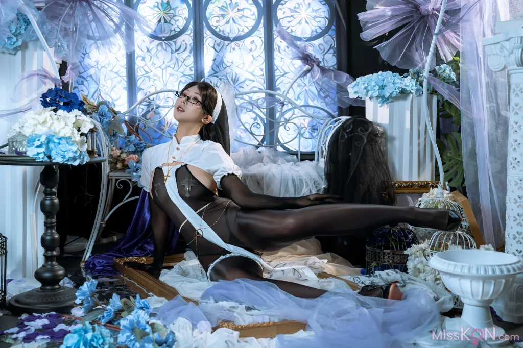 Coser@云溪溪 (Yunx1x1) & 奶桃: 沉陷 修女 (90 photos + 1 video) – Page 2