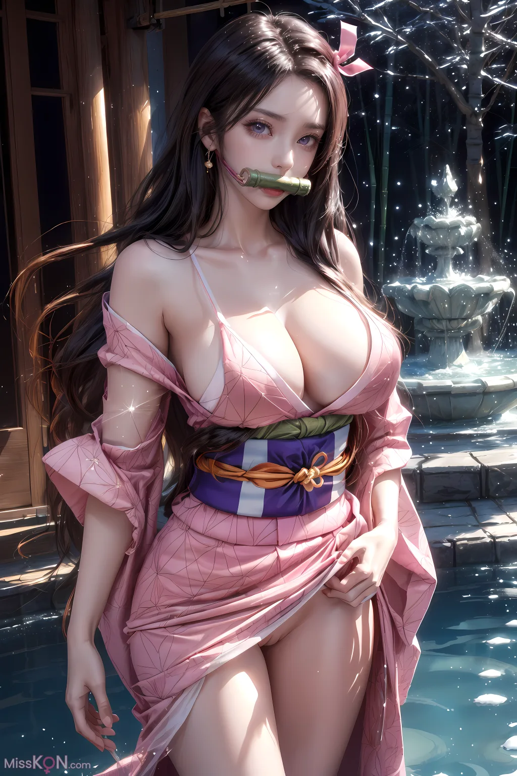 [AI Generated] kuzan: 鬼灭之刃-祢豆子 (44 photos)