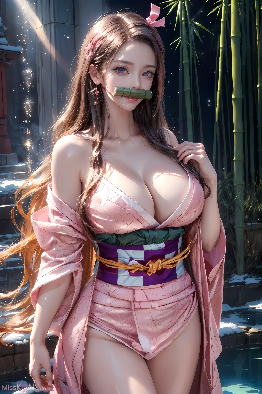 [AI Generated] kuzan: 鬼灭之刃-祢豆子 (44 photos)