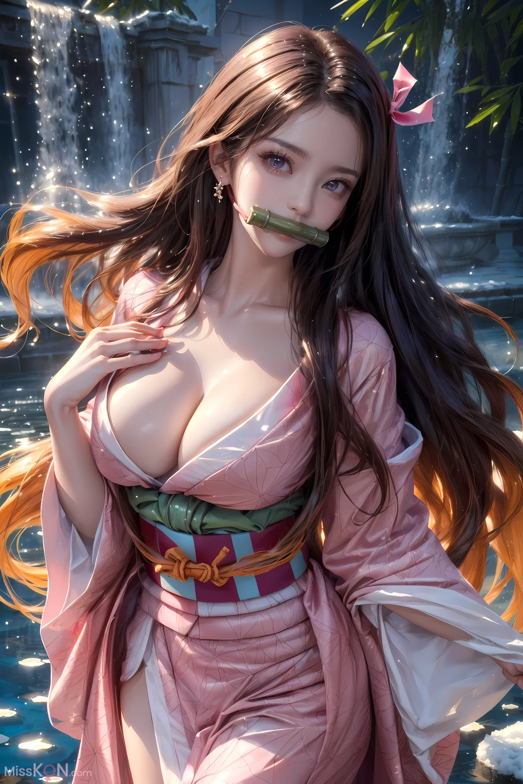 [AI Generated] kuzan: 鬼灭之刃-祢豆子 (44 photos)