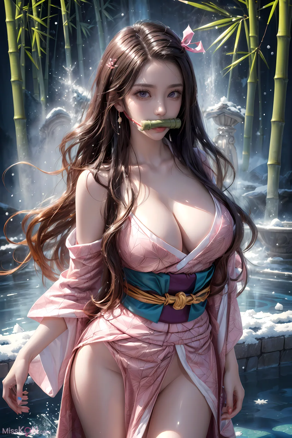 [AI Generated] kuzan: 鬼灭之刃-祢豆子 (44 photos)
